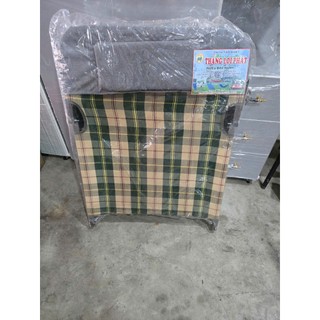 Giường Xếp Bố vải lưới-dù Cao Cấp