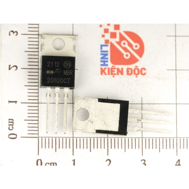 [Combo 5 con] MBR20100CT, MBR20100CTG Diode 20A/100V TO220