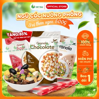 Ngũ Cốc Granola Befresco Siêu Sữa Chua Sấy X3 - Ngũ Cốc Nhiều Hạt Ăn Sáng Eatclean 500G