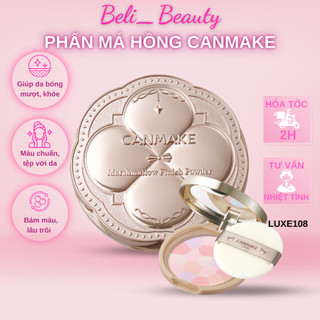 Phấn phủ đa sắc dạng nén Canmake 4g, mỏng mịn tự nhiên, che phủ lỗ chân lông, giữ lớp makeup bền màu lâu trôi - LUXE108