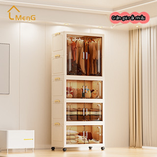 Lắp đặt miễn phí tủ quần áo trẻ em đồ ăn nhẹ đồ lặt vặt tủ lưu trữ gấp tủ quần áo trẻ em tủ lưu trữ gia đình