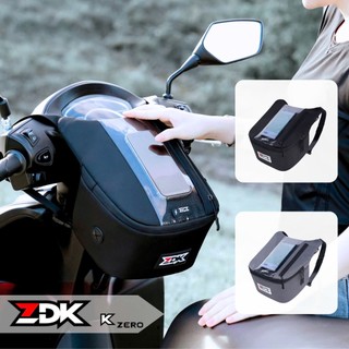  Túi ZDK treo đầu xe máy đựng điện thoại cảm ứng mượt mà chất vải cao cấp có lỗ sạc tiện lợi 