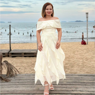 Đầm tua rua đi biển sang chảnh LUCY bigsize 50-90kg