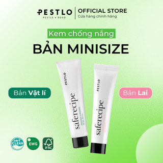 [MINISIZE] Kem chống nắng PESTLO Saferecipe SPF50+ PA++++ 15ml (Sun Essence / Niamin C Tone Up Sun)