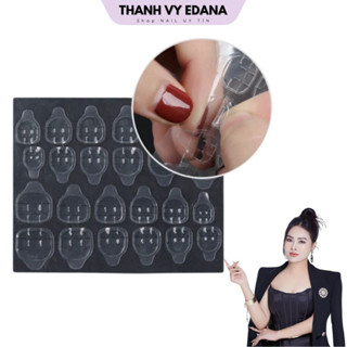 Miếng Dán Silicon, Keo Silicon Dán Móng Giả 24 Miếng [Thanh Vy Nail]