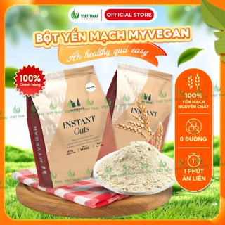   CHÍNH HÃNG MỸ  Bột Yến Mạch Uống Liền Cao Cấp MyVegan Tập Gym Tăng Cơ Giảm Mỡ Việt Thái Organic 