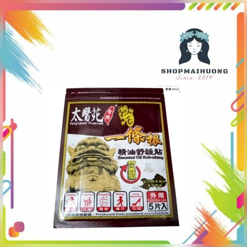 Cao dán giảm đau đài loan chính hãng