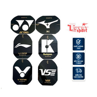  Khung Logo Sơn Vợt Cầu Lông Chuyên Dùng Yonex Lining Victor Mizuno Kumpoo vs Mực Sơn 