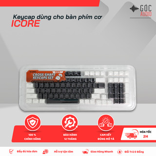 PHÍM RỜI THAY THẾ CHO BÀN PHÍM CƠ - KEYCAP DÙNG CHO BÀN PHÍM CƠ ICORE - 98 PHÍM - CHẤT LIỆU PET CAO CẤP - GÓC AUDIO