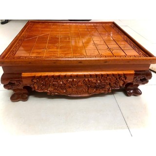 BỘ BÀN CỜ TƯỚNG GỖ GÕ [SIÊU PHẨM GỒM BÀN + QUÂN]