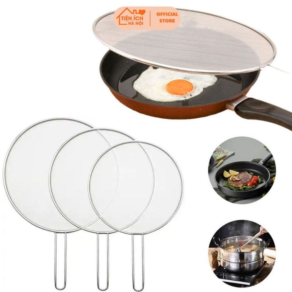 Nắp chảo chống mỡ bắn size 29cm
