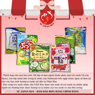 Kẹo UHA - Puccho-KANRO-METO ĐỦ CÁC VỊ