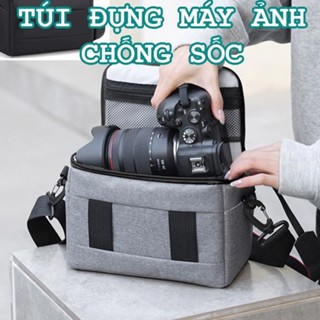 Túi đựng máy ảnh SLR, Túi máy ảnh đeo vai chuyên nghiệp dày dặn chống thấm chống sốc