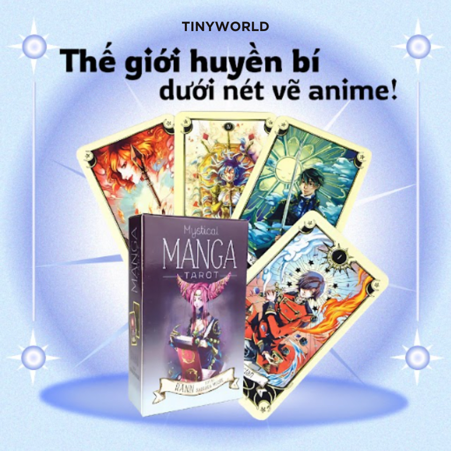 Bộ Mystical Manga Tarot D4 size thường