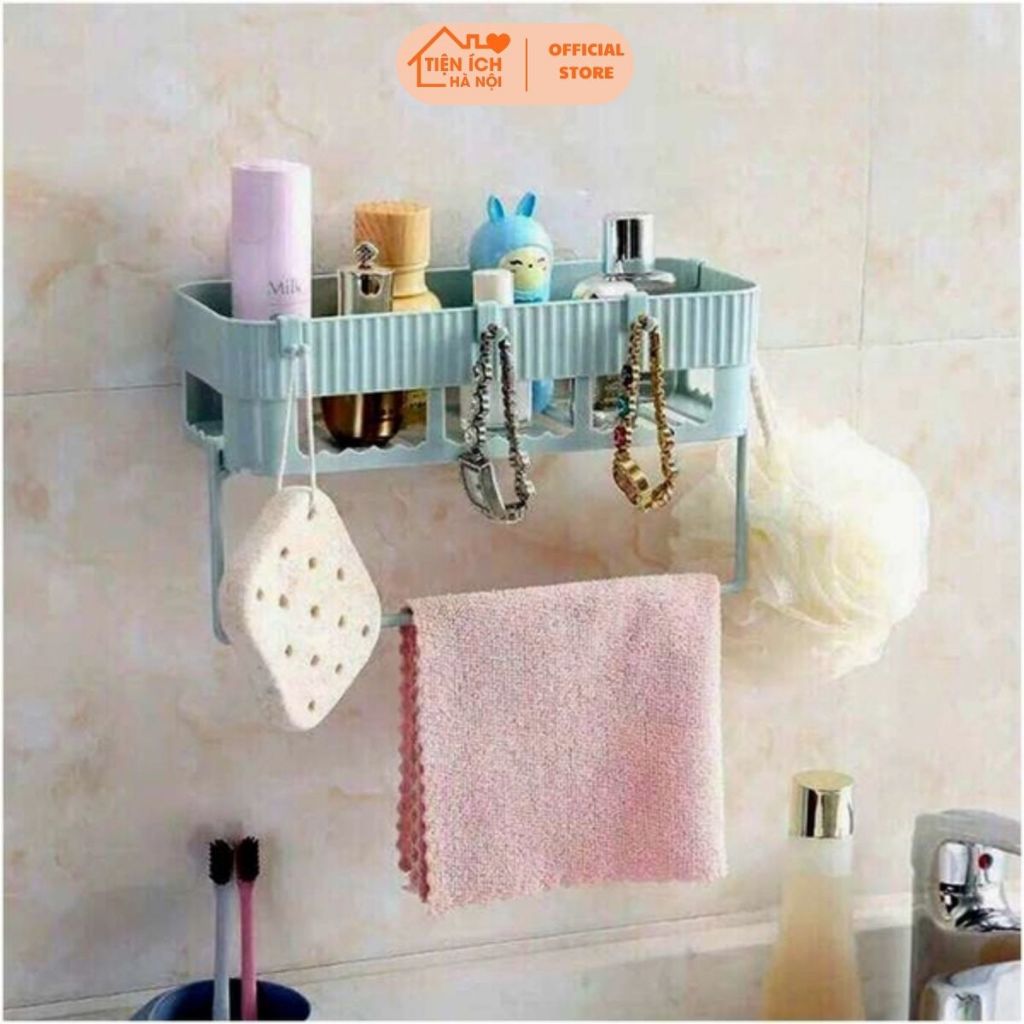 Kệ dán tường size to kèm miếng dán cực chắc