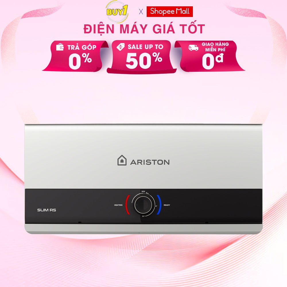 Slim3 30 RS VN - Bình nóng lạnh Ariston 30L SLIM3 30 RS VN - Hàng chính hãng