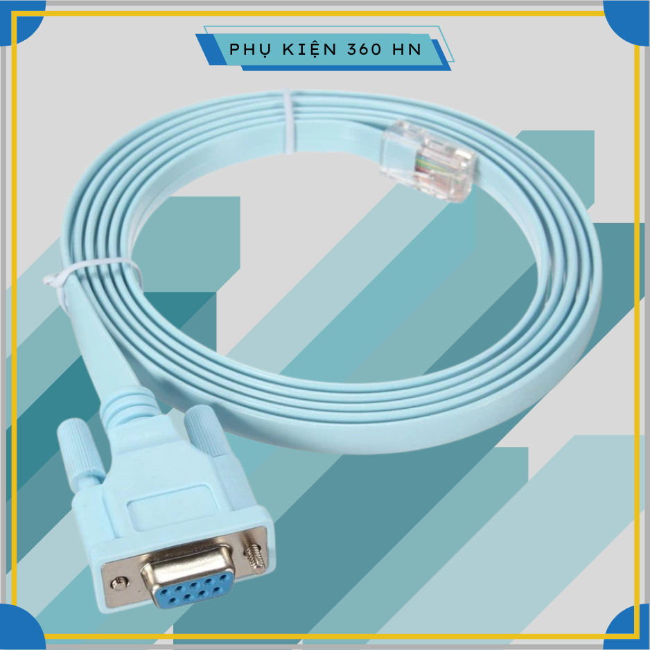 Cáp lập trình RS232 to RJ45
