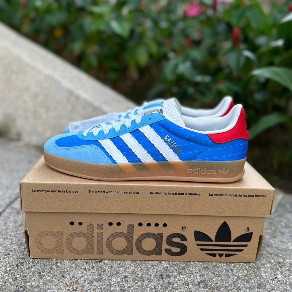 [CHÍNH HÃNG] GIÀY ADIDAS GAZELLE INDOOR ''BRIGHT BLUE'' IF9643