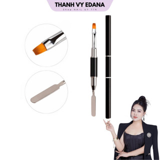 Cọ đắp gel gôm 2 đầu, cọ đắp móng bản tròn [THANH VY EDANA]