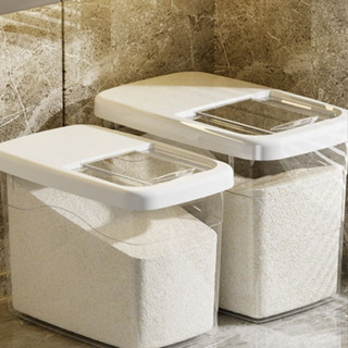 Thùng gạo nắp đậy chống ẩm, chống côn trùng có bánh xe di chuyển (kèm ca đong) gdgs