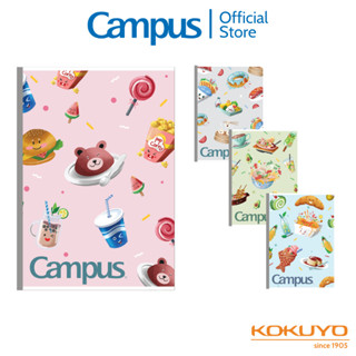 Vở Kẻ Ngang Food Đồ Ăn Ngộ Nghĩnh 80-120 Trang Khổ B5 Chính Hãng Campus