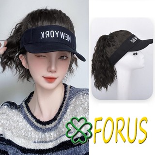  Tóc giả phối nón lưỡi trai LT01 ❤️FREESHIP❤️ tóc giả phối nón phong cách thể thao nón pickleball nón tóc giả mũ tóc 