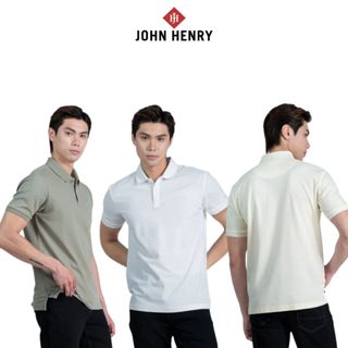 Áo Polo nam Tay ngắn John Henry,  chuẩn form, sang trọng, thanh lịch - KS24ES67P-SC - NEW SIZE 2025