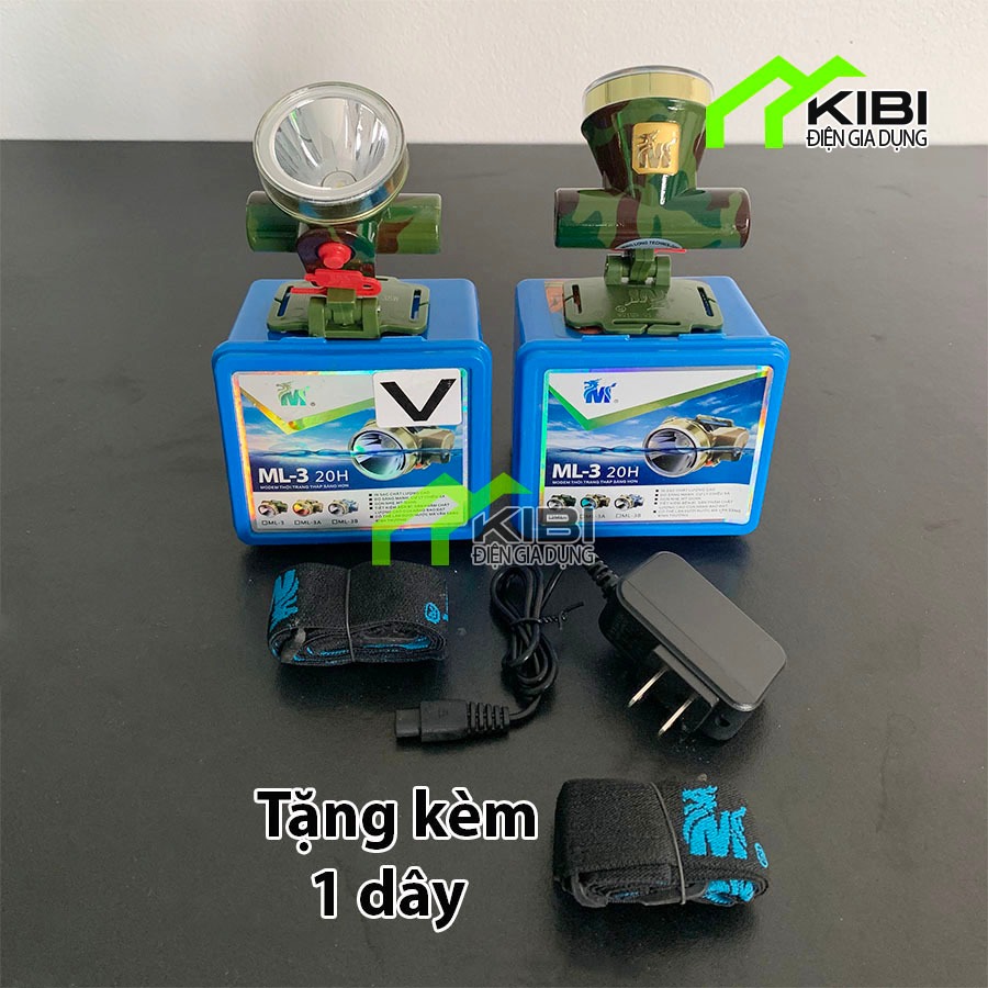 Đèn pin siêu sáng, đèn pin đeo đầu ML3