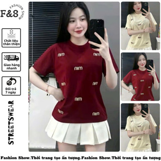 Áo thun tay lỡ unisex CHỮ MIN.MIN 2 - Áo phông F&S nam nữ form rộng cho cặp đôi phong cách hàn quốc