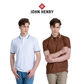 Áo Polo nam Tay ngắn John Henry,  chuẩn form, sang trọng, thanh lịch KS25SS27T - NEW SIZE 2025