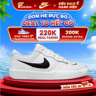 Giày SB Force 58 Fremium White Black Chính Hãng Bao Check Thời Trang Cho Nam Nữ