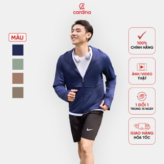 Áo chống nắng nam Cardina 2 lớp chất liệu ice text ngăn UV thoáng mát không nhăn 4NHM02