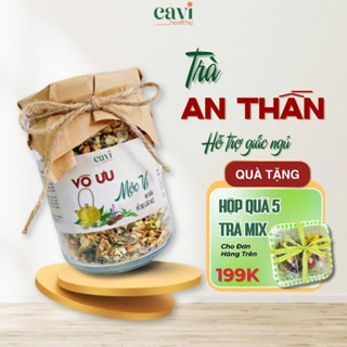 Trà An Thần, Hỗ Trợ Mất Ngủ, Ngủ Ngon,Trà Vô Ưu Mộc Vị Lọ 100g, Quà Tặng Sức Khỏe