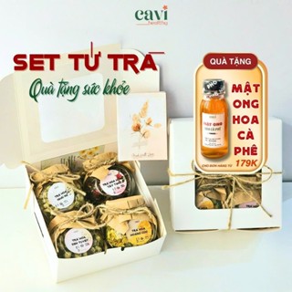 Set 4 Lọ Trà Hoa Sấy Lạnh, Trà Thảo Mộc,Thư Giãn Tinh Thần, Làm Quà Tặng Người Thân Và Bạn Bè