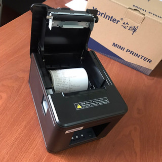 Máy in hóa đơn nhiệt K80 Xprinter A160 USB+LAN, in bill bán hàng có cắt giấy tự động