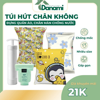 Túi hút chân không [ XẢ KHO SIÊU RẺ] – Túi hút chân không đựng quần áo, chăn màn mền chống mốc - Danami store D07