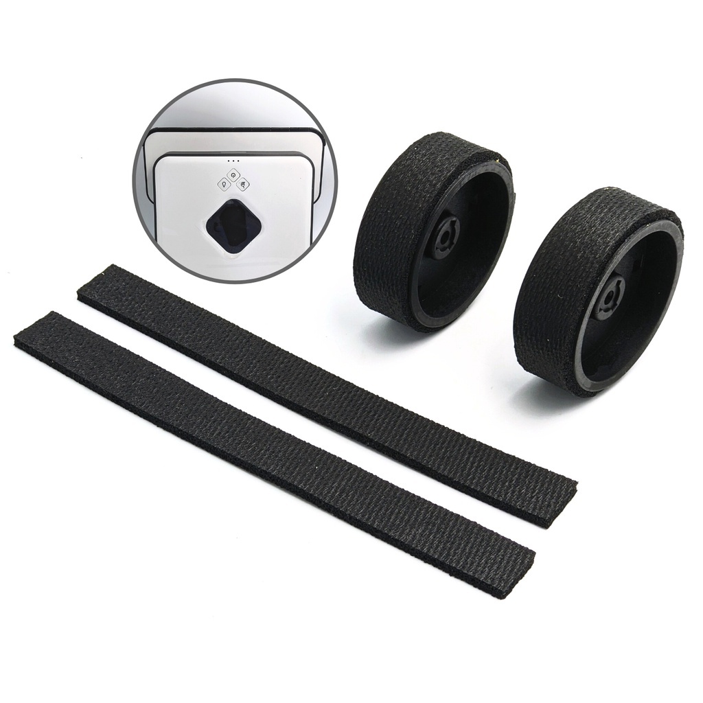 Phụ Kiện Bánh Xe Chống Trượt Cho iRobot Braava 380 / 380J / 380T / 381 - Phụ Kiện Chất Lượng Cao