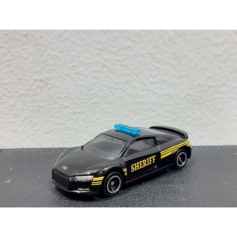 Xe mô hình Tomica Audi R8 American Police Car - Made in Vietnam