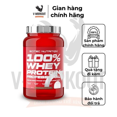 Whey Protein | Whey Protein Professional 920G | Whey protein tăng cơ và duy trì cân nặng | SCITEC NUTRITION