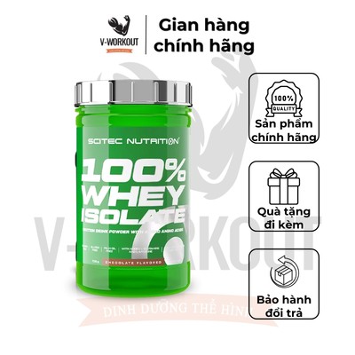Whey Protein | WHEY PROTEIN ISOLATE 700G - Whey protein tăng cơ tinh kiết, không nóng trong | SCTEC NUTRITION