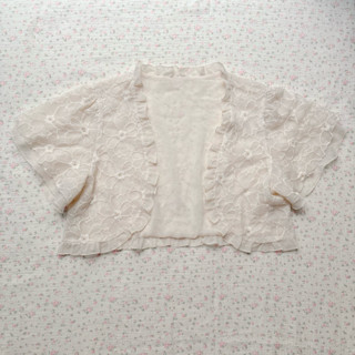 (15/4) Áo khoác lolita, áo khoác ngắn, cardigan, khoác ren lưới, len móc, ren, coquette, fairycore, mori