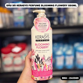 Dầu Gội , Dầu Xả KERASYS Suôn Mượt , Làm Sạch Tóc Hương Thơm Dịu Nhẹ 600ml