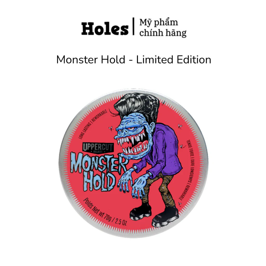 Sáp vuốt tóc Pomade Uppercut Monster Hold - Limited Edition
