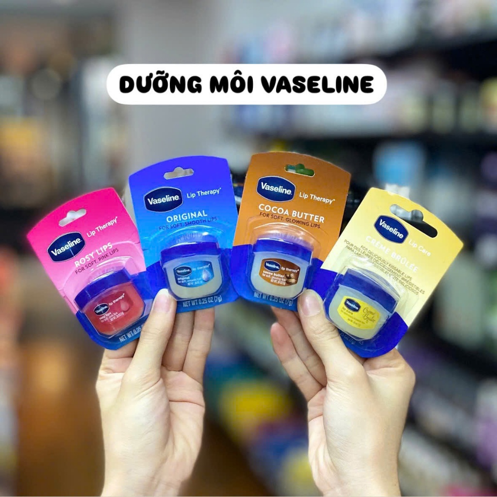 Sáp Dưỡng Mềm Môi Vaseline Lip Therapy 7g