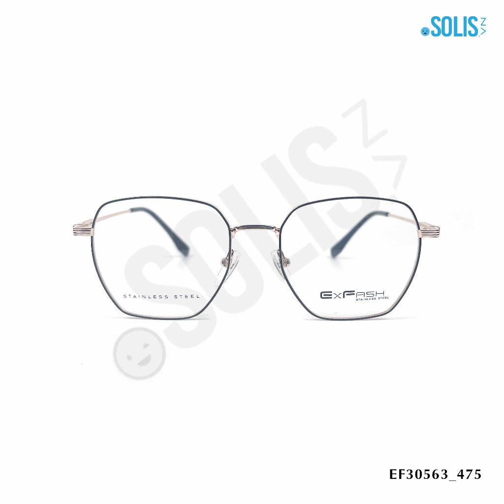 Gọng kính KL hiệu Exfash EF30563 - GỌNG KÍNH KIM LOẠI EXFASH EF30563 KÍCH THƯỚC 50-17-145