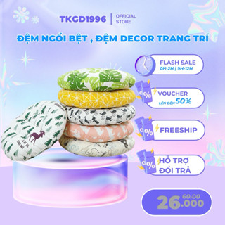 Nệm Lót Ghế Văn Phòng Nhiều Mẫu (40x40cm), Đệm Bông Ngồi Bệt Kiểu Nhật ,Trang Trí Quán Cafe, Trà Sữa