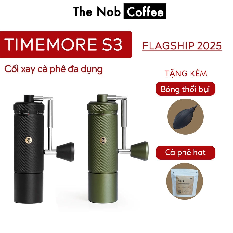 Cối xay cà phê Timemore S3 | Flagship 2025