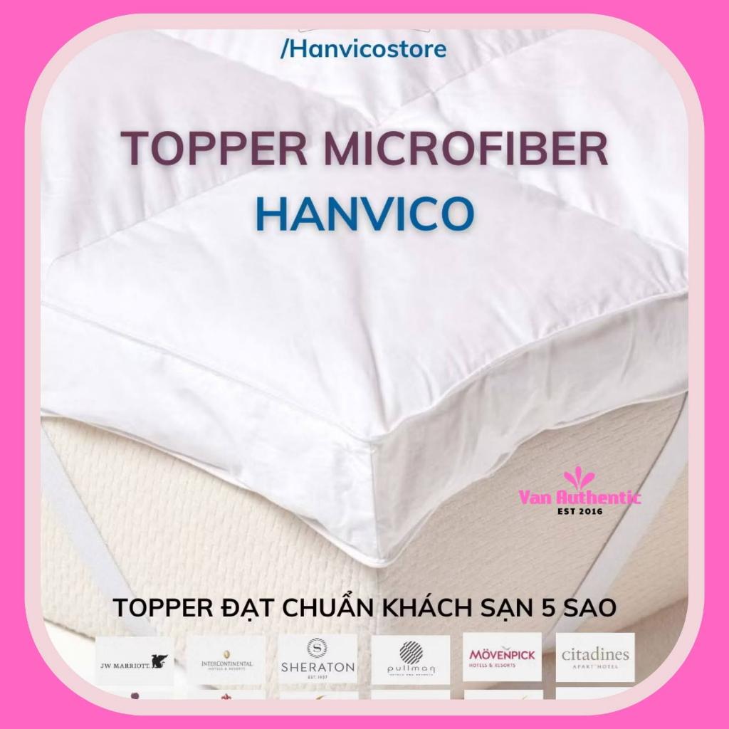Toper nệm tăng tiện nghi Khách sạn HANVICO Microfiber siêu êm ái new 100% 1m8*2m tl10