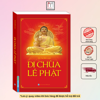 sách - Đi Chùa lễ Phật (bìa mềm)