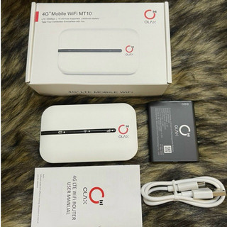 [Hàng Vip] Bộ Wifi 4G Olax MT10 Phiên Bản mới .Pin Olax Màu Đen